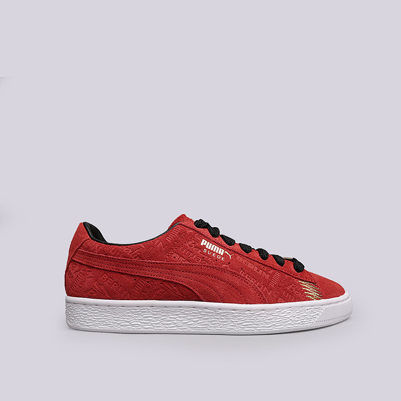 мужские красные кроссовки PUMA Suede Classic Berlin 36629701 - цена, описание, фото 1